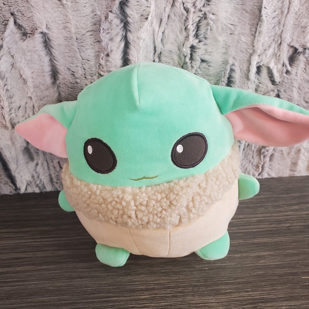 Star Wars: Cuutopia 7" Squishy Plush Toy: The Child Grogu Baby Yoda W/ Sherpa
